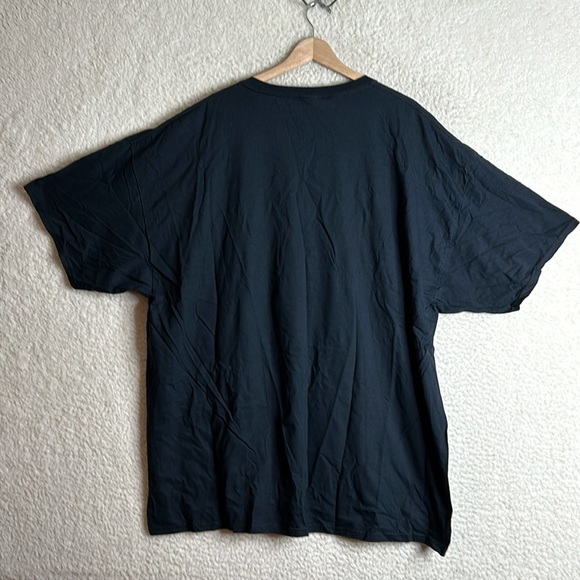 NWT Fruit Of The Loom Mens HD Cotton Black T Shirt Size 3XL - Picture 2 of 5